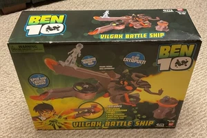 Bandai 2008 BEN-10 Vilgax Battle Ship NUOVO E SIGILLATO FIGURINA ESCLUSIVA - Foto 1 di 14