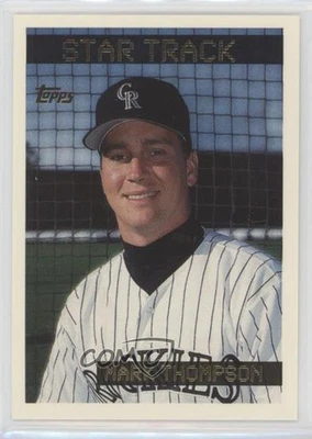 1995 Topps Star Track Mark Thompson #52 - Image 1 of 2