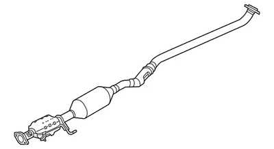 Convertidor catalítico genuino Mazda PY33-20-55X Foto 1 de 2