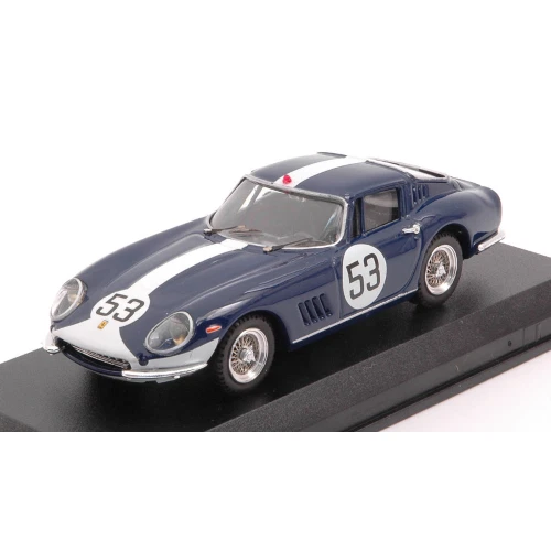 FERRARI 275 GTB N.53 14th 1000 KM MONZA 1967 VESTEY-GASPAR 1:43 Best Model Auto  - Immagine 1 di 1