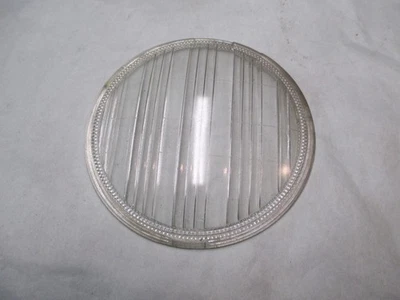 1933-34 PIERCE AUXILLARY/PARK LIGHT GLASS LENS - Bild 1 von 2