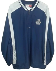 MLB 2001 All Star Game Quarter Zip Pullover Jacket By Nike! Adult Medium. - Picture 1 of 4
