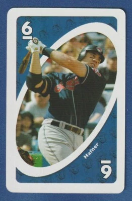 TRAVIS HAFNER 2006 Uno Stars Of The American League #6 Blue Game Card Indians^ - Image 1 of 2