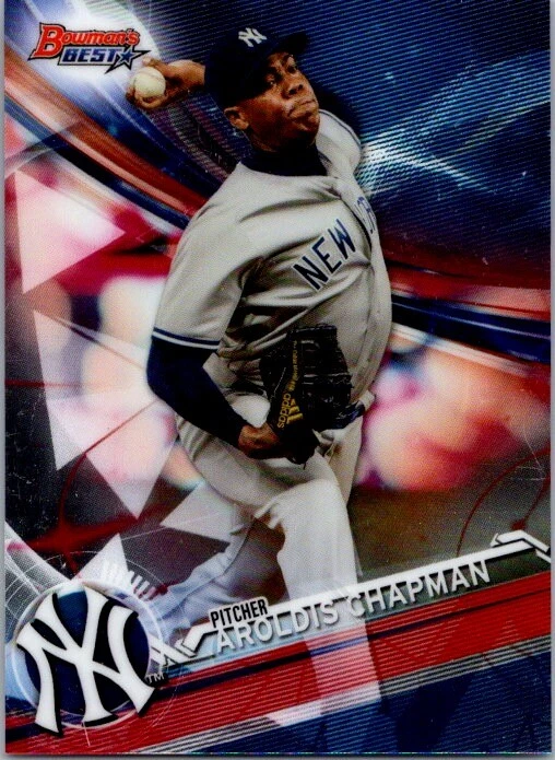2017 Bowman's Best Baseball #45 Aroldis Chapman - Image 1 of 1