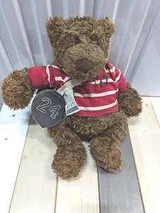 Gund American Eagle Teddy Bear Roscoe Rugby Player Plush Toys Stuffed Animal 24 - Picture 1 of 5