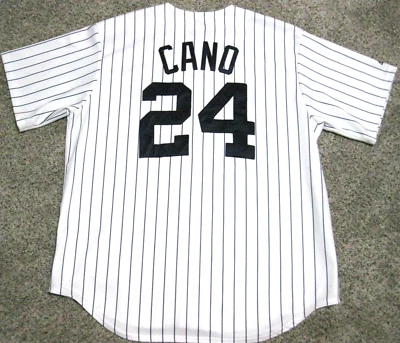 Robinson Cano New York Yankees Men's XL 2010 Majestic Replica Jersey - Image 1 of 4