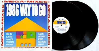 1986 Way To Go 2LP Pet Shop Boys, Pseudo Echo, Hoodoo Gurus, David Bowie - Image 1 of 2