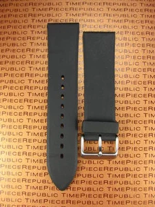 28mm Top Quality Soft PU Rubber Strap Black Diver Watch Band 28 mm x1 - Picture 1 of 3