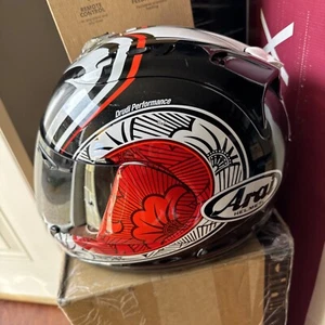 ARAI ASTRO 5 DRUDI PERFORMANCE CORSAIR-V FULL FACE RACING HELMET size XL - Picture 1 of 10