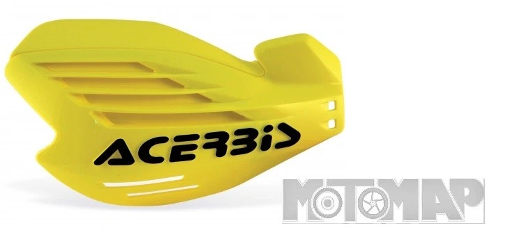 Paramani Acerbis X Force Cross Enduro Motard + Kit Montaggio  Giallo - Immagine 1 di 1