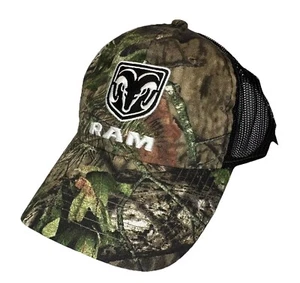 Dodge RAM Mossy Oak Field Camo Snapback Adjustable Hat Cap Men’s Camoflauge NEW - Picture 1 of 11