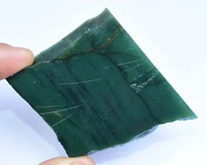 Untreated Natural Myanmar Green Jade 291.95 CT Specimen Facet Loose Slab - Picture 1 of 5
