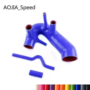 Blue For AUDI A4 / VW Passat B5 1.8T 1994-2005 Silicone Induction Intake Hose - Picture 1 of 8