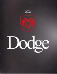 2002 Dodge Full Lineup 20 pg Brochure Program NASCAR Intrepid/Ram/Stratus/Neon - Picture 1 of 1