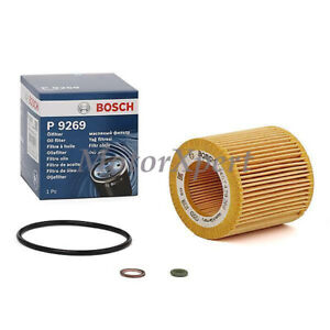 11427566327 Bosch Oil Filter P9269 For BMW 320i 325i 330i  E90 E91 E92 E93 F30