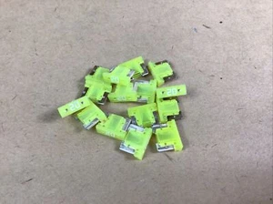 15 PACK - LOW PROFILE BLADE FUSES - 20 AMP AUTOMOTIVE MINI ATM20LP-15PK - Picture 1 of 3