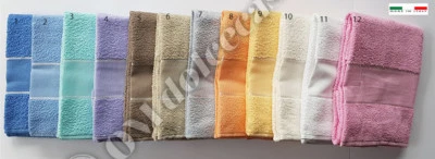 Set Asciugamani Spugna Tela Aida da ricamare Punto Croce 1+1 Viso e Ospite - Immagine 1 di 4