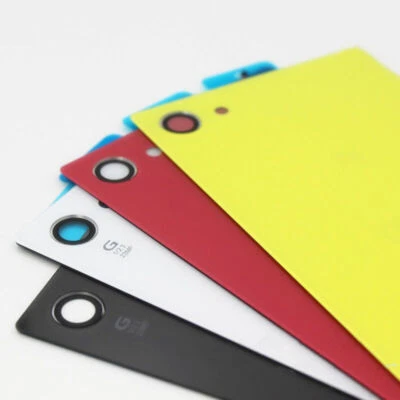 Für Sony Xperia Z Serie Akku Back Gehäuse Glas Cover Schwarz mit Kleber - Bild 1 von 2