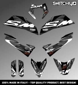 KIT AUFKLEBER GRAFIKEN BLACK CAMO für Motorrad 690 SM DECALS DEKOR - Bild 1 von 1