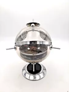 Wetterstation Barometer Hygrometer Sputnik Space Age 70er Jahre Kugel Design rar - Picture 1 of 8