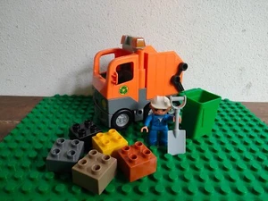 LEGO Duplo 5637 Garbage Truck Set Completo Vintage 2009 - Imagen 1 de 3