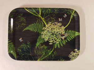 BANDEJA DE DISEÑO DE ENELDO RECTANGULAR PEQUEÑA MICHAEL ANGOVE BANDEJAS NUEVAS CAPAS DE ABEDUL - Imagen 1 de 2