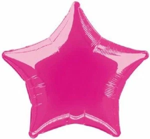 Pink star foil balloons 20" Big Star Birthday Foil Balloon - Picture 1 of 2