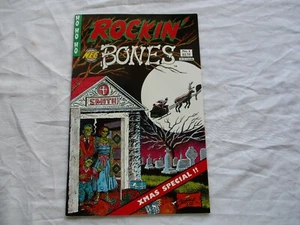 Rockin' Bones # 1 xmas special rare low print htf - darren merinuk - NEC comics - Picture 1 of 8