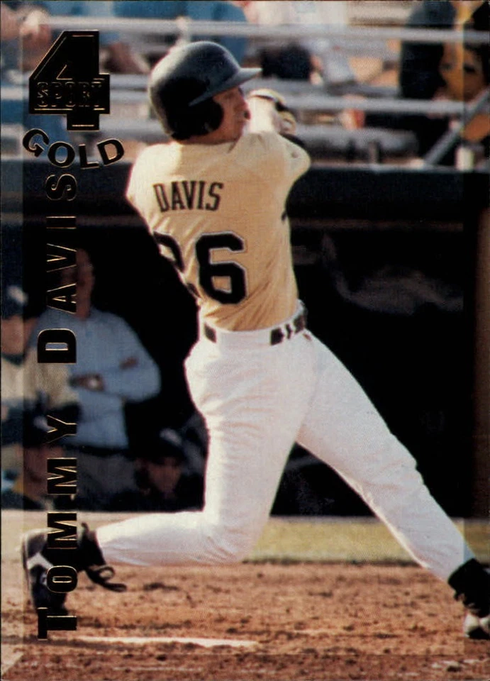 1994 Classic Four Sport Gold #165 Tommy Davis - NM-MT - Image 1 of 2