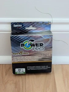 Power Pro Super 8 Slick Spectra Braided Line 30lb 150yds Aqua Green- NIB - Picture 1 of 7