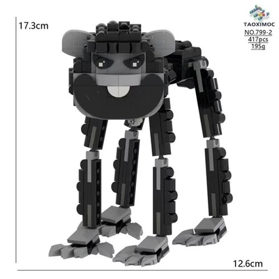 NEW 417PC Smile Critters Poppi Grand Building Blocks Bricks Toy-Black Sheep Baba - Image 1 of 2