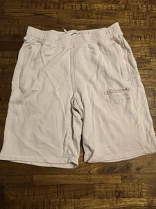Adidas Trefoil Baby Pink Herren Shorts Medium Reißverschlusstaschen - Bild 1 von 8