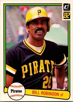1982 Donruss #402 Bill Robinson - Image 1 of 2