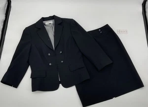 Traje falda para mujer Tahari Arthur S Levine, mangas de cuarto, talla 8 - Imagen 1 de 14