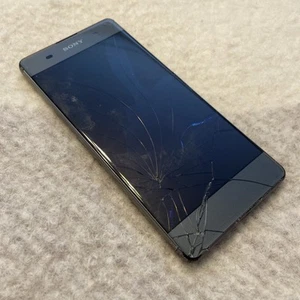 Sony Xperia 4 Mobile Phone Grey Broken Screen Handset Only - Zdjęcie 1 z 10