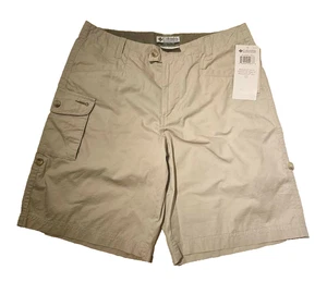 Columbia Damen hellbraun verstellbare Länge Chino Wat Roll-Up Cargo Shorts Größe 8 - Bild 1 von 8