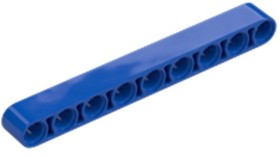 Lego 1 Technic Beam Thick Liftarm Blue 1 x 9 Stud 40490 D952