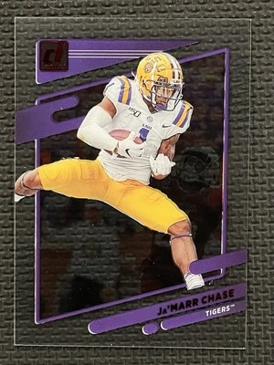 2023 Panini Chronicles Clearly Donruss Draft Picks Jamarr Chase /149 - Image 1 of 3