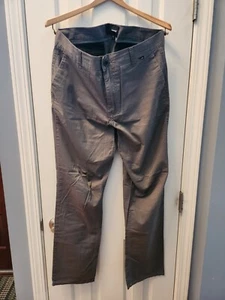 Vintage Classic Hurley Pants Mens 33 Blue Chino Casual Gray Mens 33x30 - Picture 1 of 3