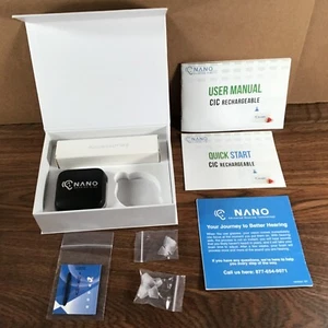 Audífonos NANO SOLO CAJA ORIGINAL con guía rápida, manual de usuario, estuche de almacenamiento, + - Imagen 1 de 20