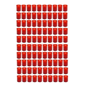 100 Stück Friedhofskerzen Nr.24 | Grabkerze Rot Grabdekoration | Grablichtkerze - Bild 1 von 2
