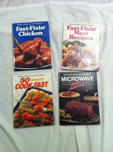 HARD BACK BETTER HOME & GARDENS COOK BOOKS BUNDLE QTY 4 THEME FAST MEALS - Imagen 1 de 10