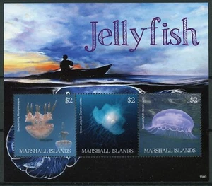 Marshall Islands 2019 MNH Moon Crown Jellyfish 1v S/S Marine Animals Stamps - Picture 1 of 1