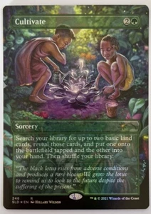 Cultivate Borderless FOIL Secret Lair MTG Pack Fresh Unplayed - Picture 1 of 2