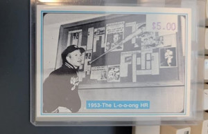 1982 ASA The Mickey Mantle Story Mickey Mantle #20 HOF