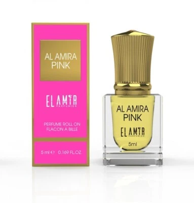 El Amir AL AMIRA PINK Parfümöl 5 ml – Alkoholfrei, Damen, Langanhaltend, Roll-On - Bild 1 von 2