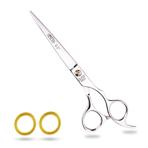 NIXCER PROFESSIONAL SERIES RAZOR EDGE KEY SCREW HAIR CUTTING SCISSOR 6.5" SILVER - Picture 1 of 6