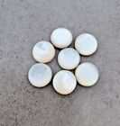 Natural Mother of Pearl Cabochon Round Shape Top Grade Calibrated Gemstones