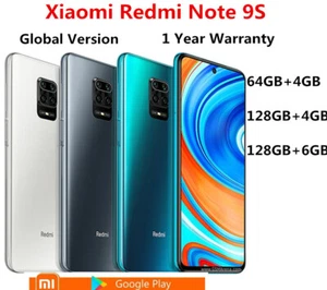 Xiaomi Redmi Note 9S 64GB 128GB Global Version Smartphone 5020mAh - New Sealed - Afbeelding 1 van 14