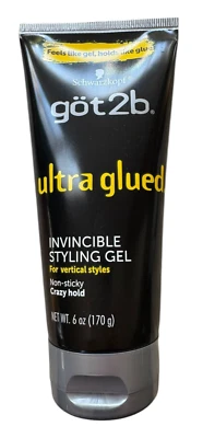 Gel para cabello Got2b Ultra pegado Invincible Styling - 6 oz Foto 1 de 2